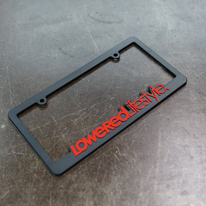 License Plate Frame - OG Logo - Red
