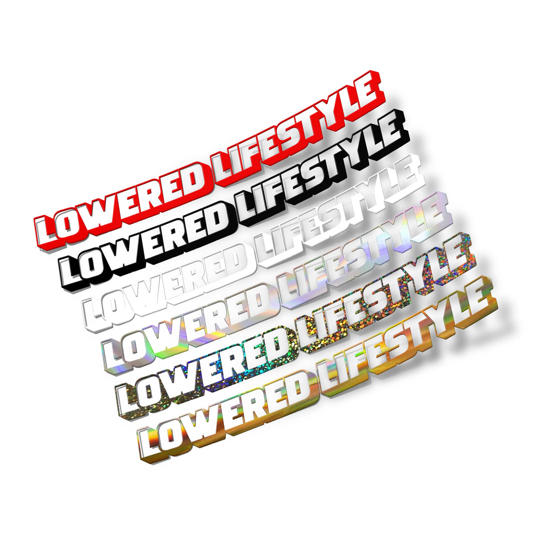 Lowered Lifestyle Blocky Boi - 12"