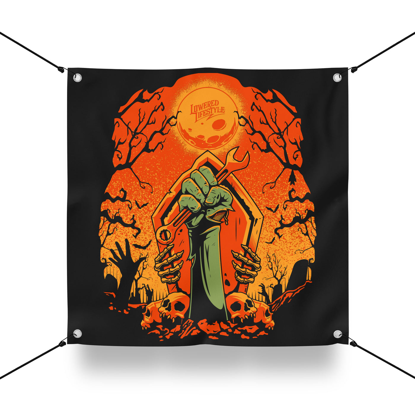 Garage Banner – Halloween 2023 (Limited Edition)