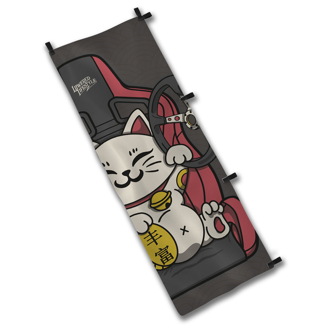 Nobori Flag - Lucky Cat Professional Driver