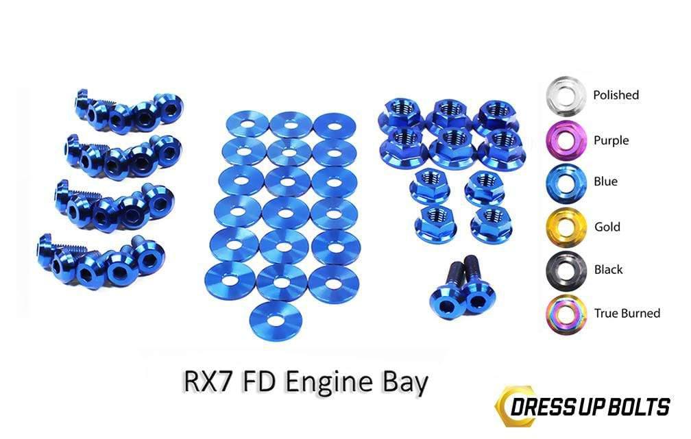 Mazda RX-7 FD/FD3S (1992-2002) Titanium Dress Up Bolts