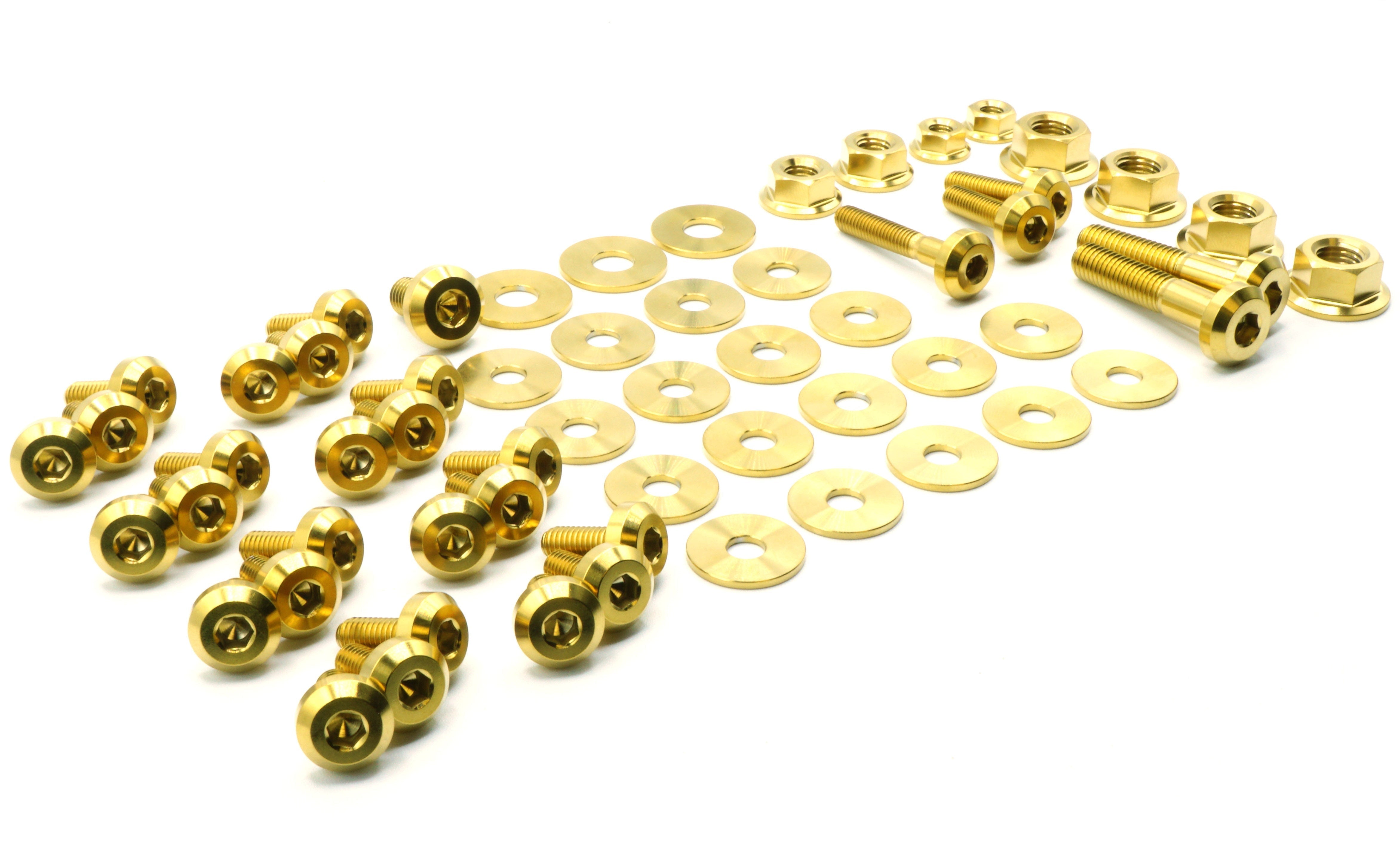 Stage 2 Titanium Hardware Engine Bay Kit - Nissan 300ZX (1990-1999