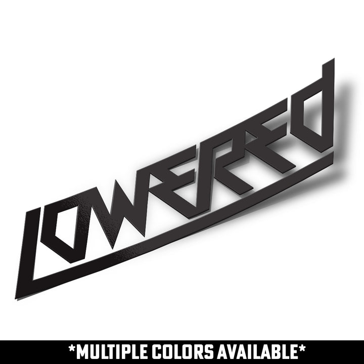 Lowered Lifestyle Rip Saw Sticker - 8"