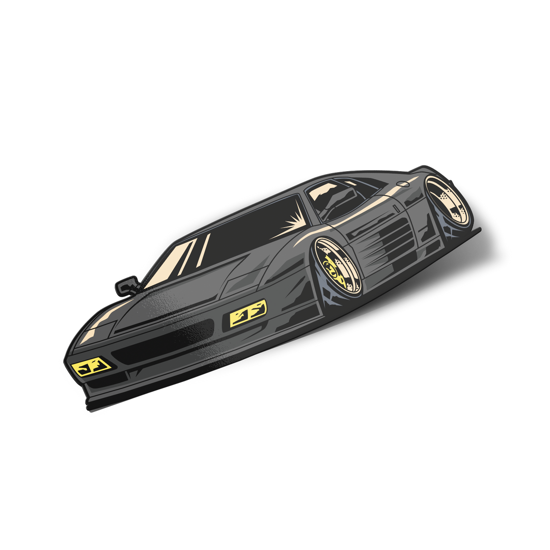 Sticker – Slammed Ferrari (Grey)