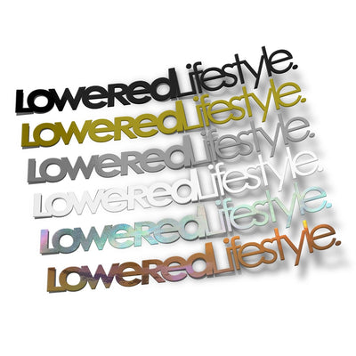 Lowered Lifestyle OG Windshield Banner - 30" - Lowered Lifestyle