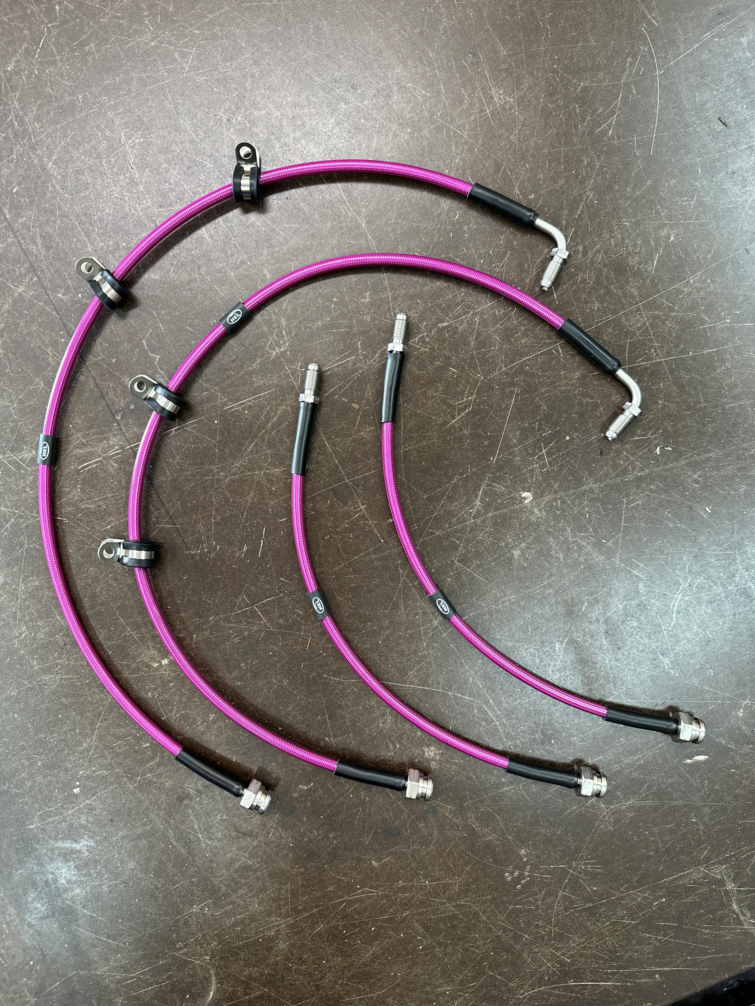HEL Performance Braided Brake Lines for Nissan 350Z 3.5 Brembo