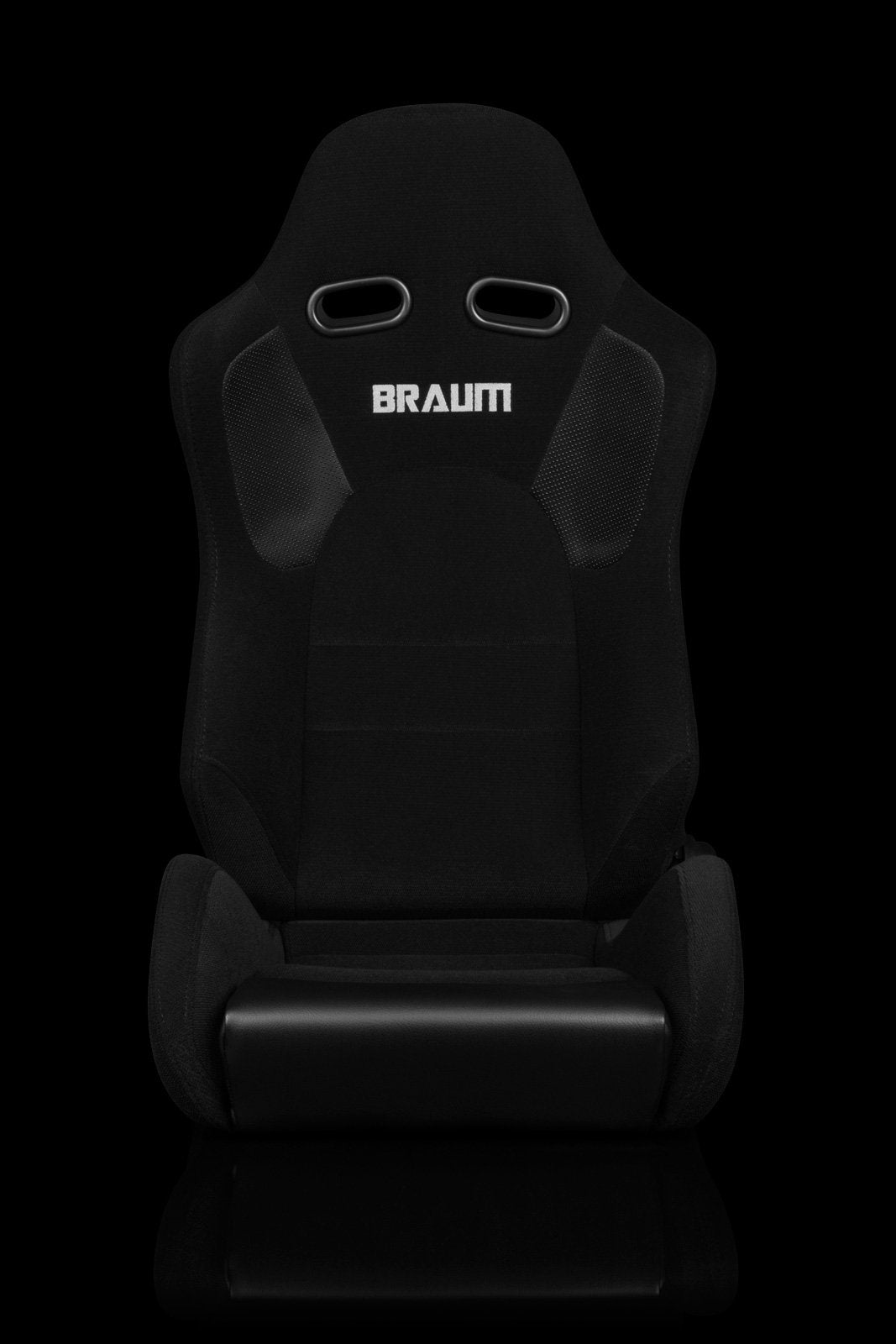 Braum Advan Series Sport Seats - Black Cloth (PAIR) - Lowered Lifestyle