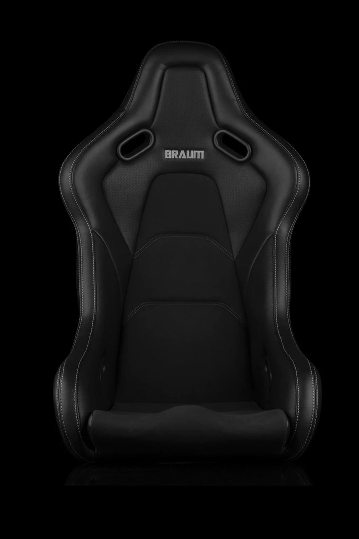 Braum Racing Seats Falcon-S Composite FRP Bucket - White Stitching