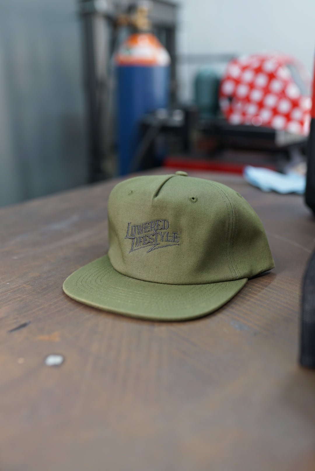 Signature Street Hat Unstructured - Olive Green