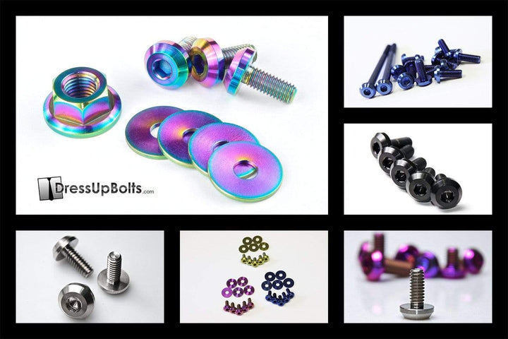 Nissan 300ZX (1990-1999) VG30 Titanium Dress Up Bolts Engine Kit - DressUpBolts.com