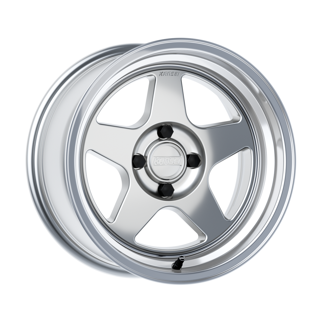Kansei KNP Wheels 15X8 4X100 +0 - Hyper Silver