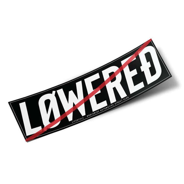 Box Sticker – Lowered Strike
