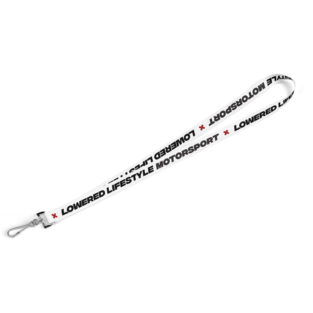 Lanyard - Motorsport White