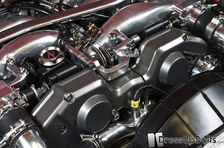 Nissan 300ZX (1990-1999) Titanium Dress Up Bolts Engine Bay Kit - DressUpBolts.com