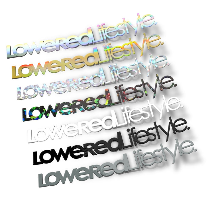 Lowered Lifestyle OG Windshield Banner - 30" - Lowered Lifestyle
