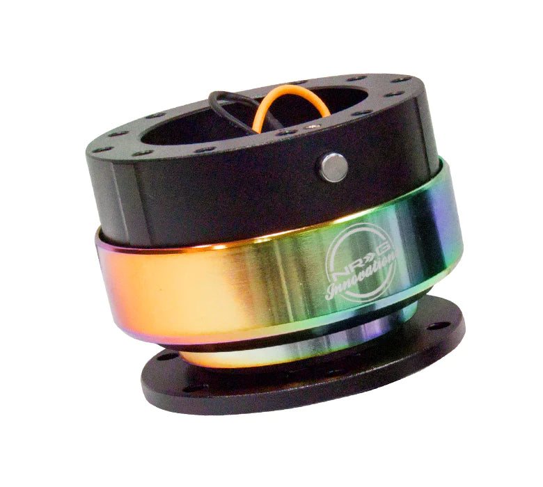 NRG Quick Release - Black Body/Neo Chrome Ring