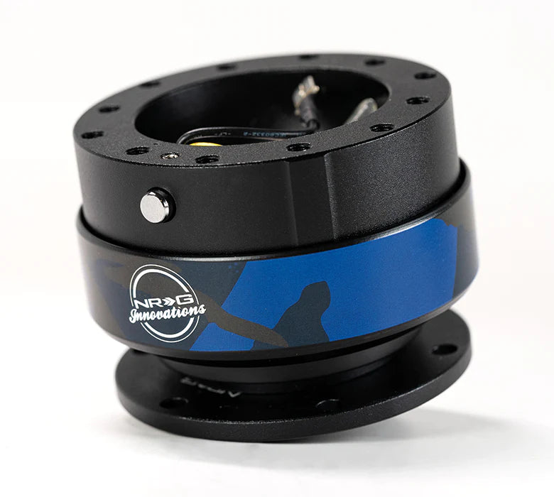NRG Quick Release - Black Body/Black ring with MadMike Camo Collab