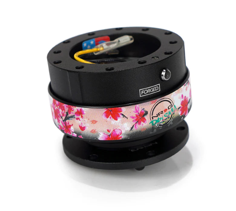 NRG Quick Release - Black Body/ Sakura ring with Prisma Collab