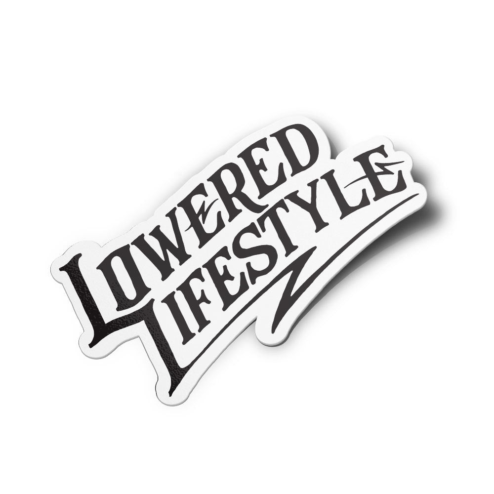 Sticker – Signature Logo – White