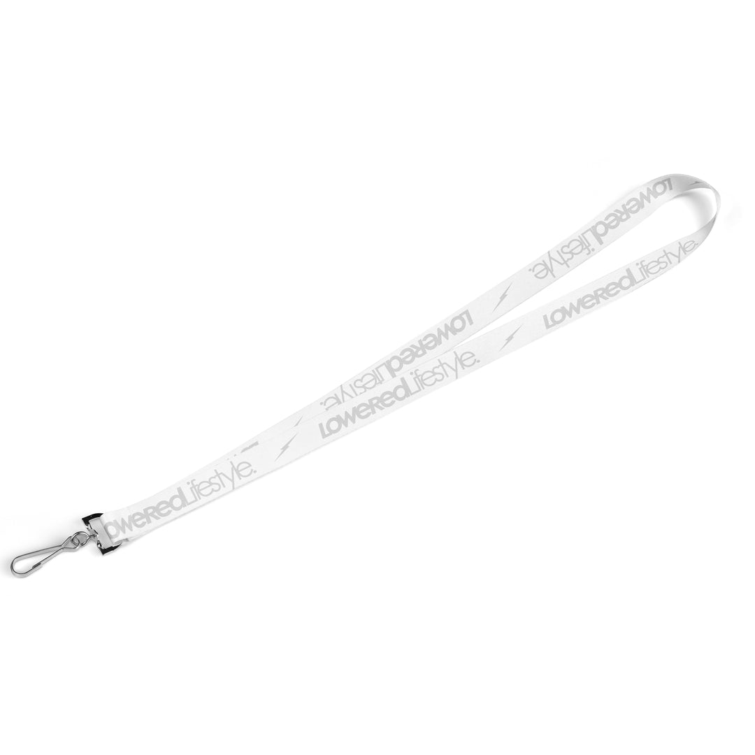 Lanyard - White / Grey