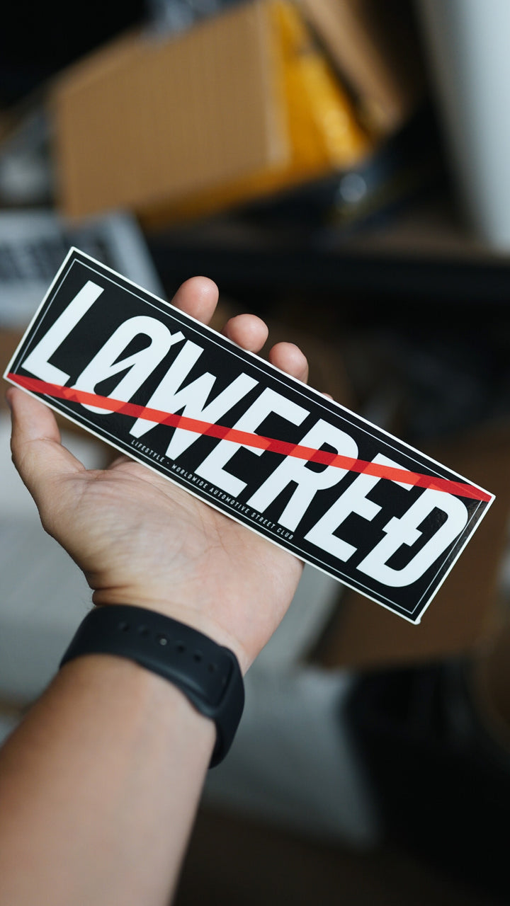 Box Sticker – Lowered Strike