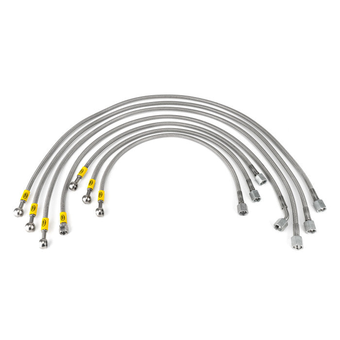 HEL Braided Fuel Injector Lines for Porsche 911 SC