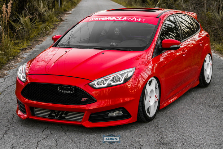 Motorsport Banner - Red / White