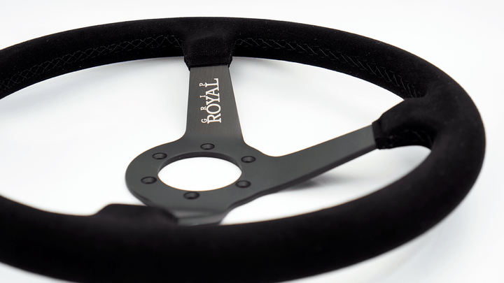 Grip Royal Steering Wheel - Suede Brute (Official Collab)