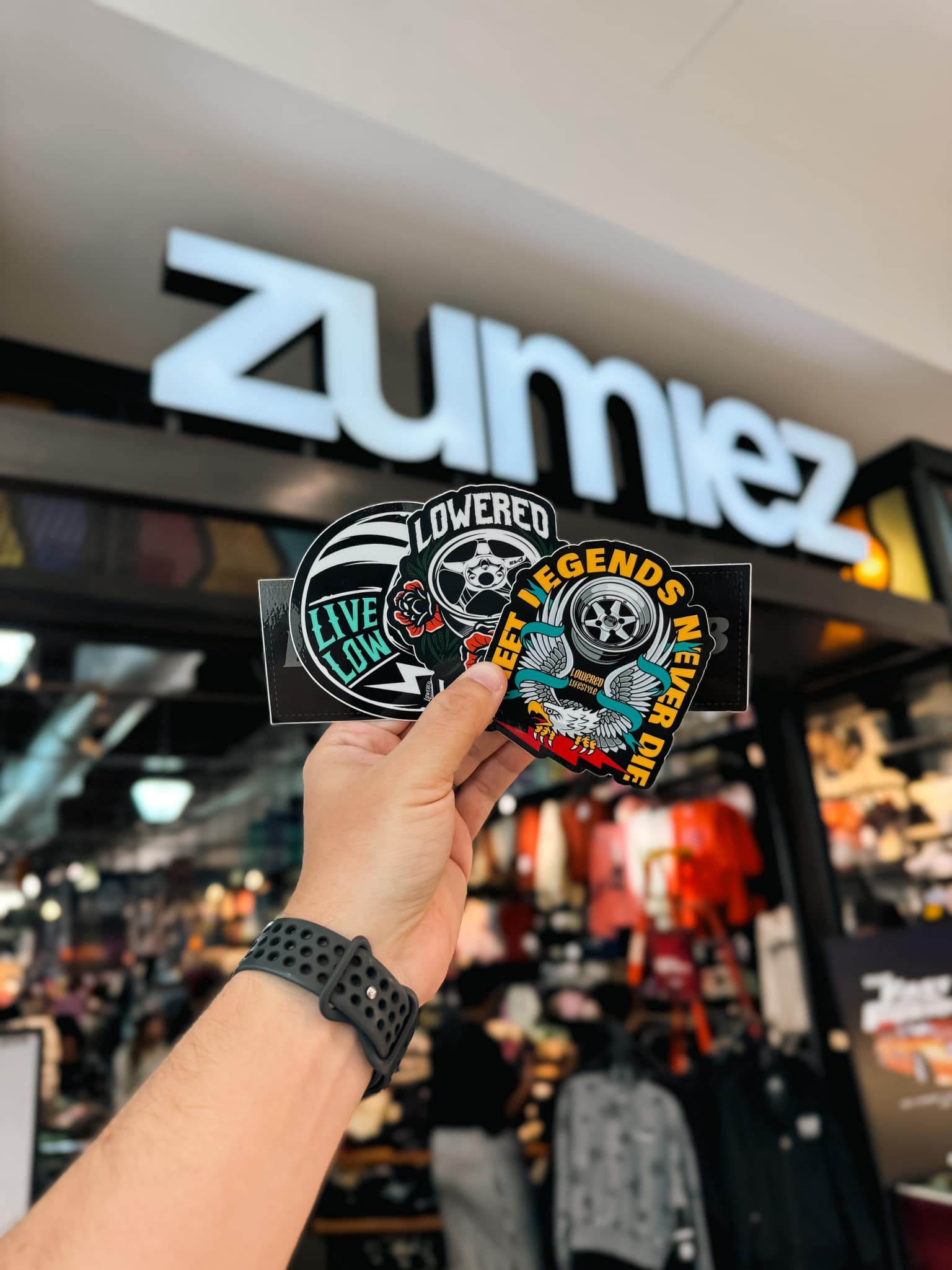 Lowered Lifestyle is now sold in Zumiez Stores!