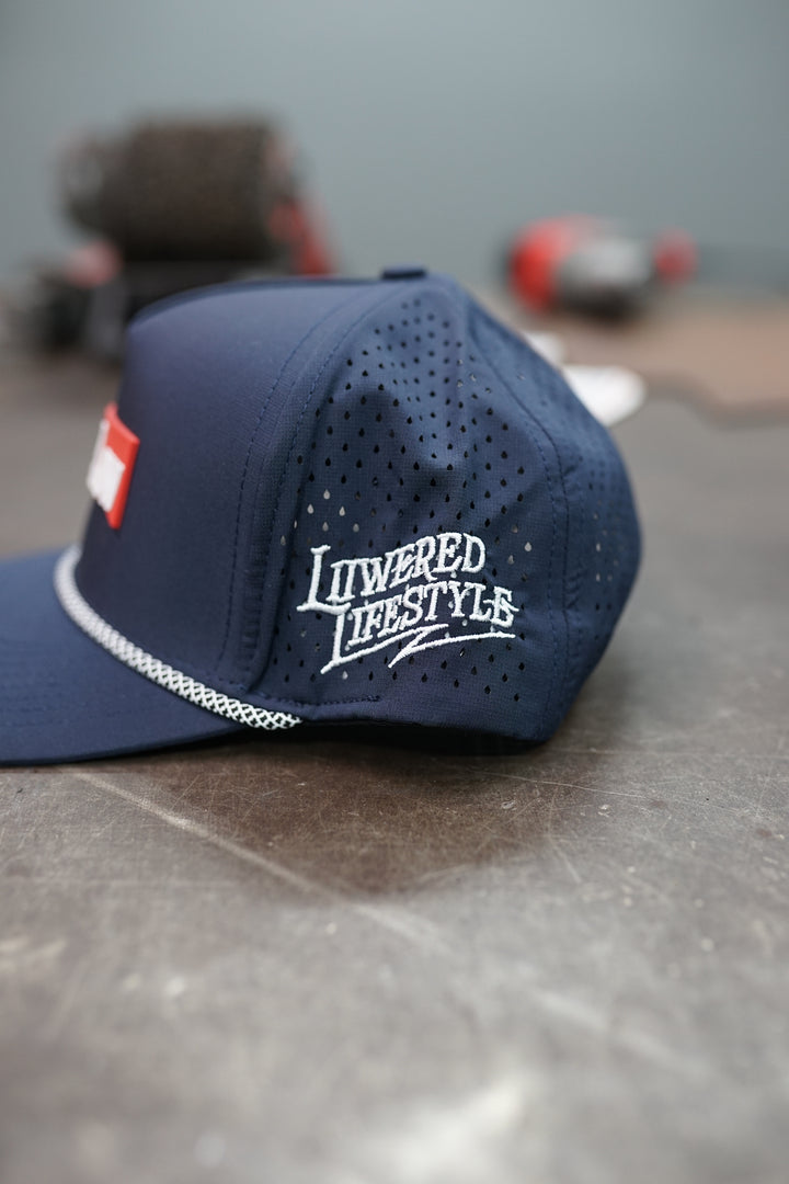 Track Day Rope Hat - Navy