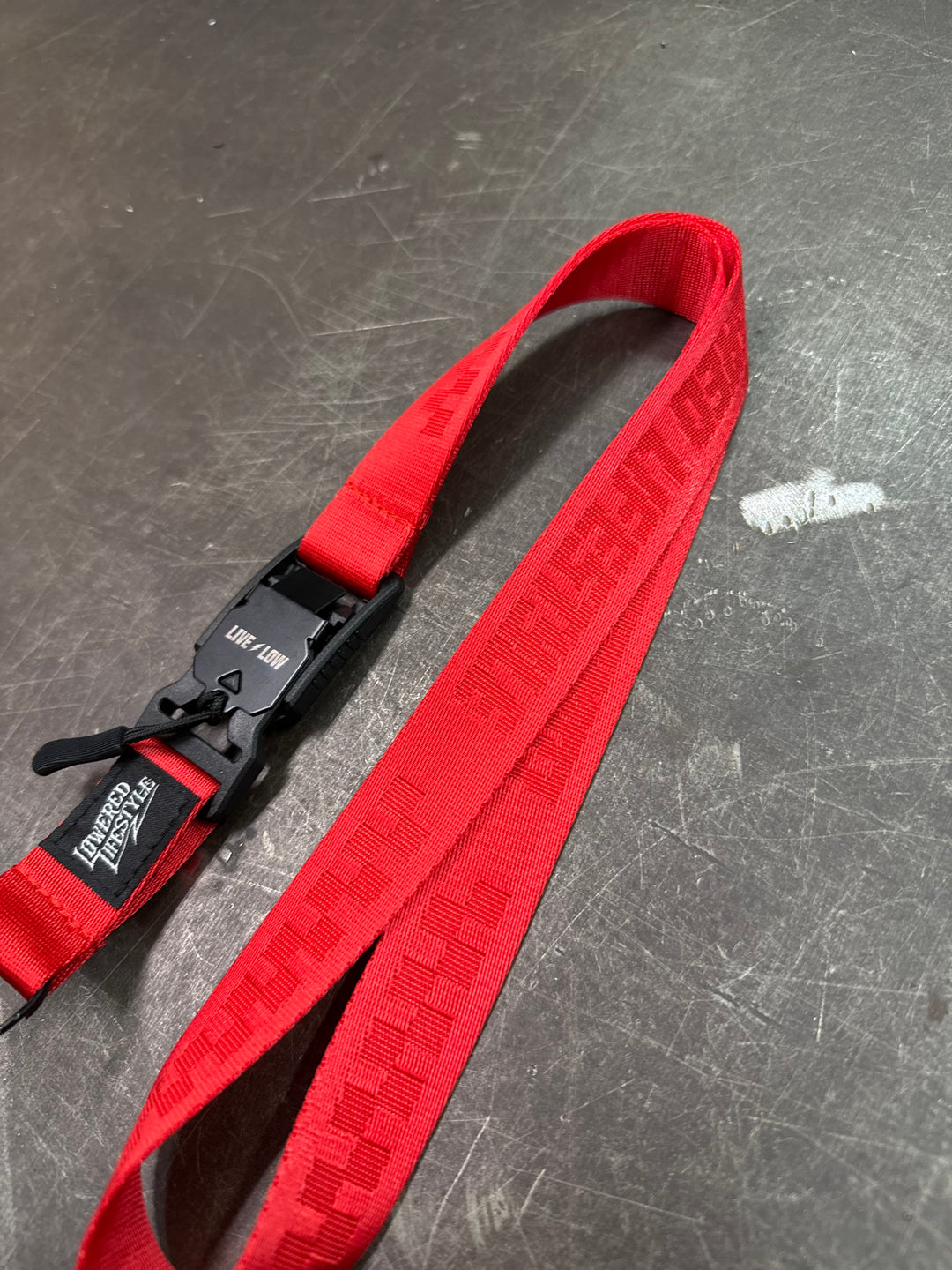 Magnetic Lanyard - Red (Premium)