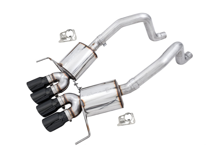 AWE Tuning 14-19 Chevy Corvette C7 Z06/ZR1 Touring Edition Axle-Back Exhaust w/Black Tips