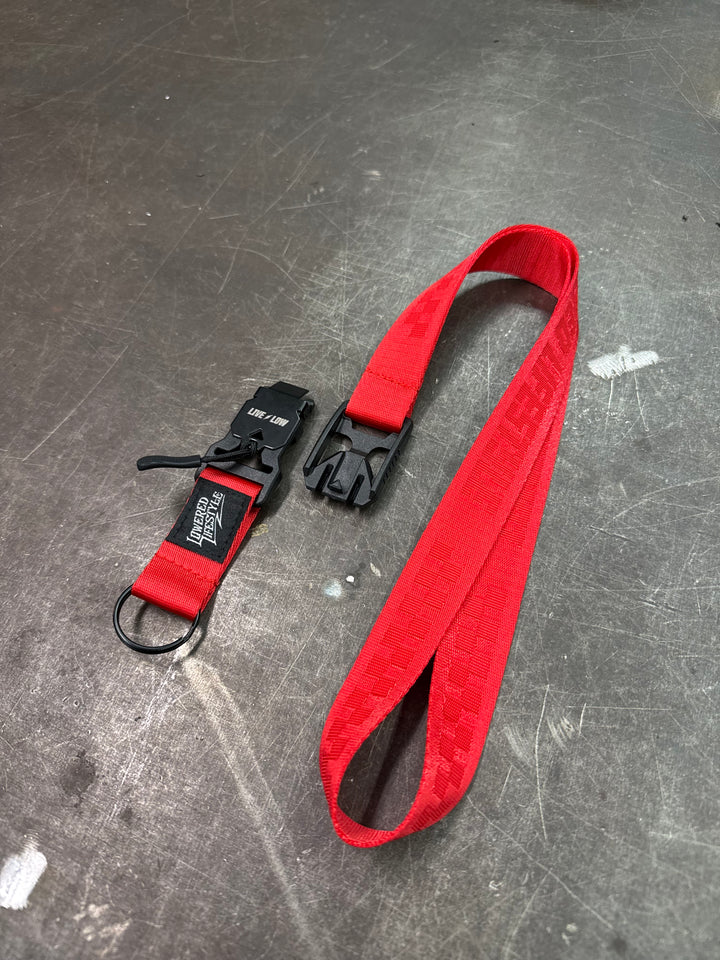 Magnetic Lanyard - Red (Premium)