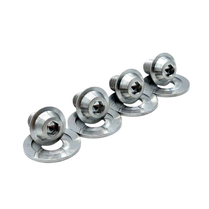 JDC Titanium Exhaust Manifold Heat Shield Hardware | Mitsubishi Evo 8/9