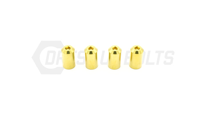 Dress Up Bolts Bullet Titanium Valve Stem Caps - Set of 4