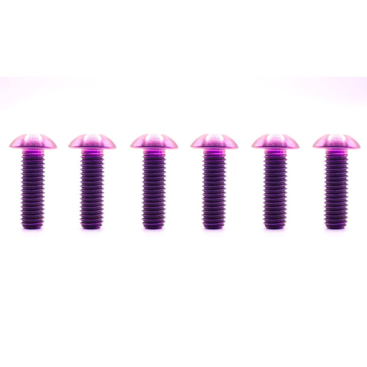 Titanium Hardware Steering Wheel Kit - Button Head Design