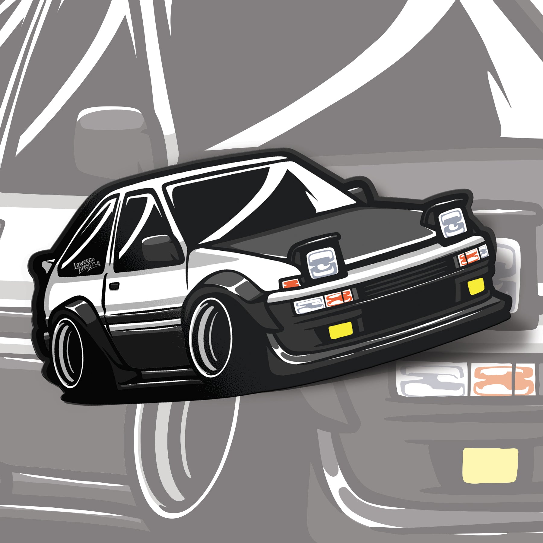 Sticker - AE86 Dorifto – Lowered Lifestyle