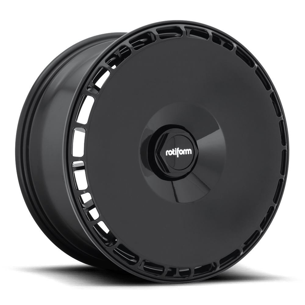 Rotiform AeroDisc - Black - Lowered Lifestyle