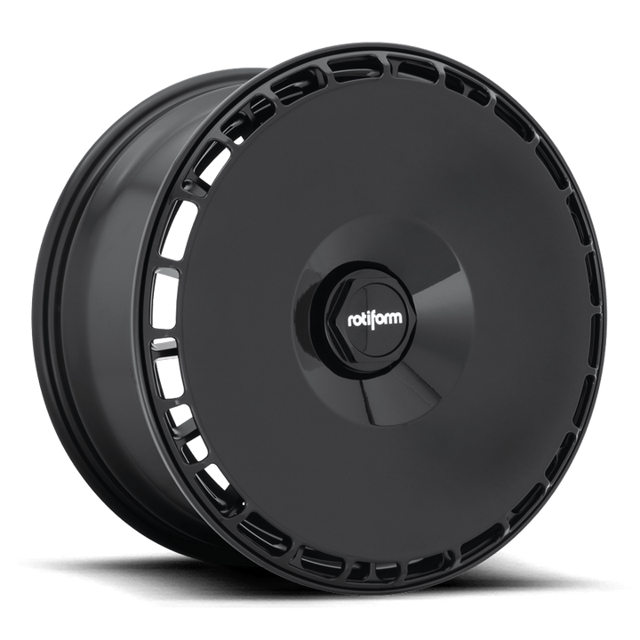 Rotiform AeroDisc - Black - Lowered Lifestyle