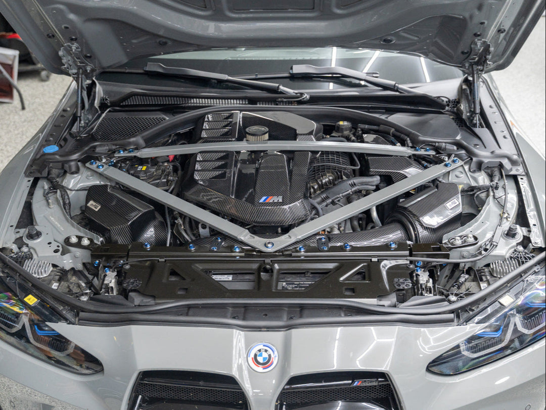 JDC Titanium Engine Bay Dress-Up Hardware Kit | 2021-2026 BMW M3/M4