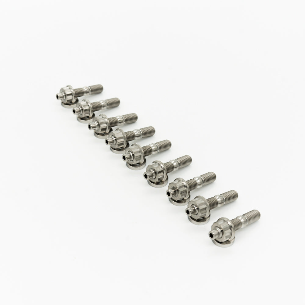 JDC Titanium Exhaust Manifold Stud Kit (Honda/Acura B,D,H,F,J Series Motors)