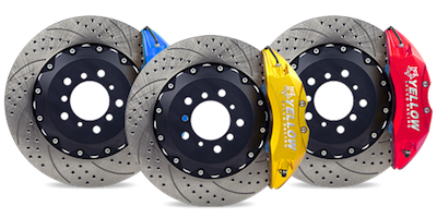 Yellow Speed Racing Front 6 Piston Ultra Big Brake Kit - Subaru Legacy 2000-2004 (BE/BH)
