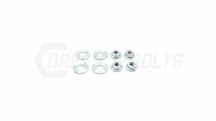 Dress Up Bolts Titanium Hardware Hood Kit - BMW F3X 335i (2012-2015)