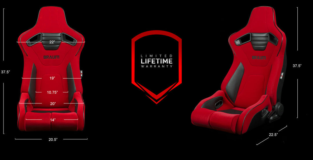 ELITE-R Series Sport Reclinable Seats - Priced Per Pair