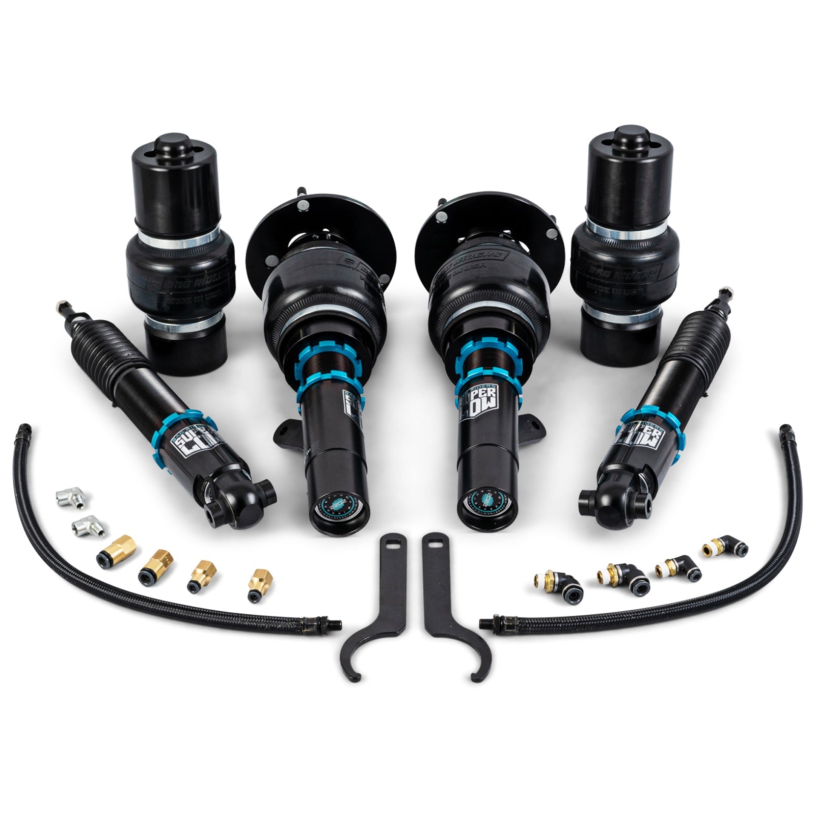 2016-2025 Mazda MX-5 Miata Bag Riders Super Low Air Suspension Kit