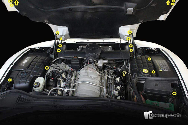 Chevrolet C5 Corvette & Z06 (1997-2004) Titanium Engine Bay Kit