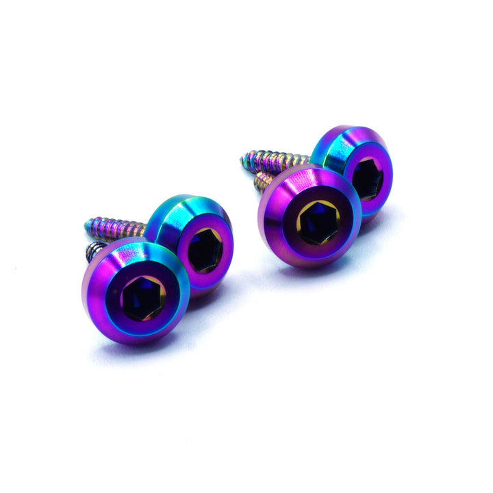 Titanium Hardware Fuel Door Kit - Chevrolet Corvette C6 (2005-2013)