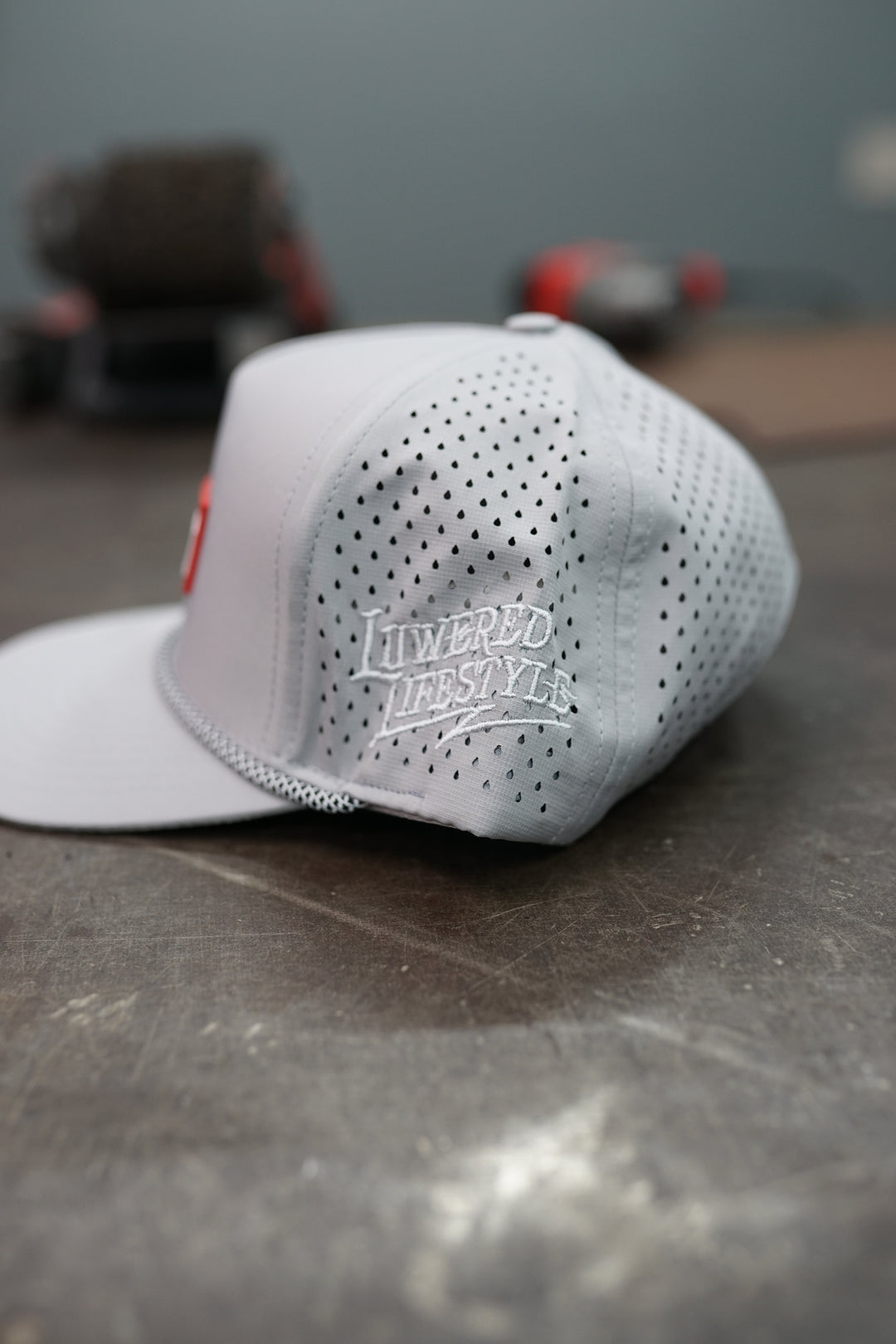 Track Day Rope Hat - Grey