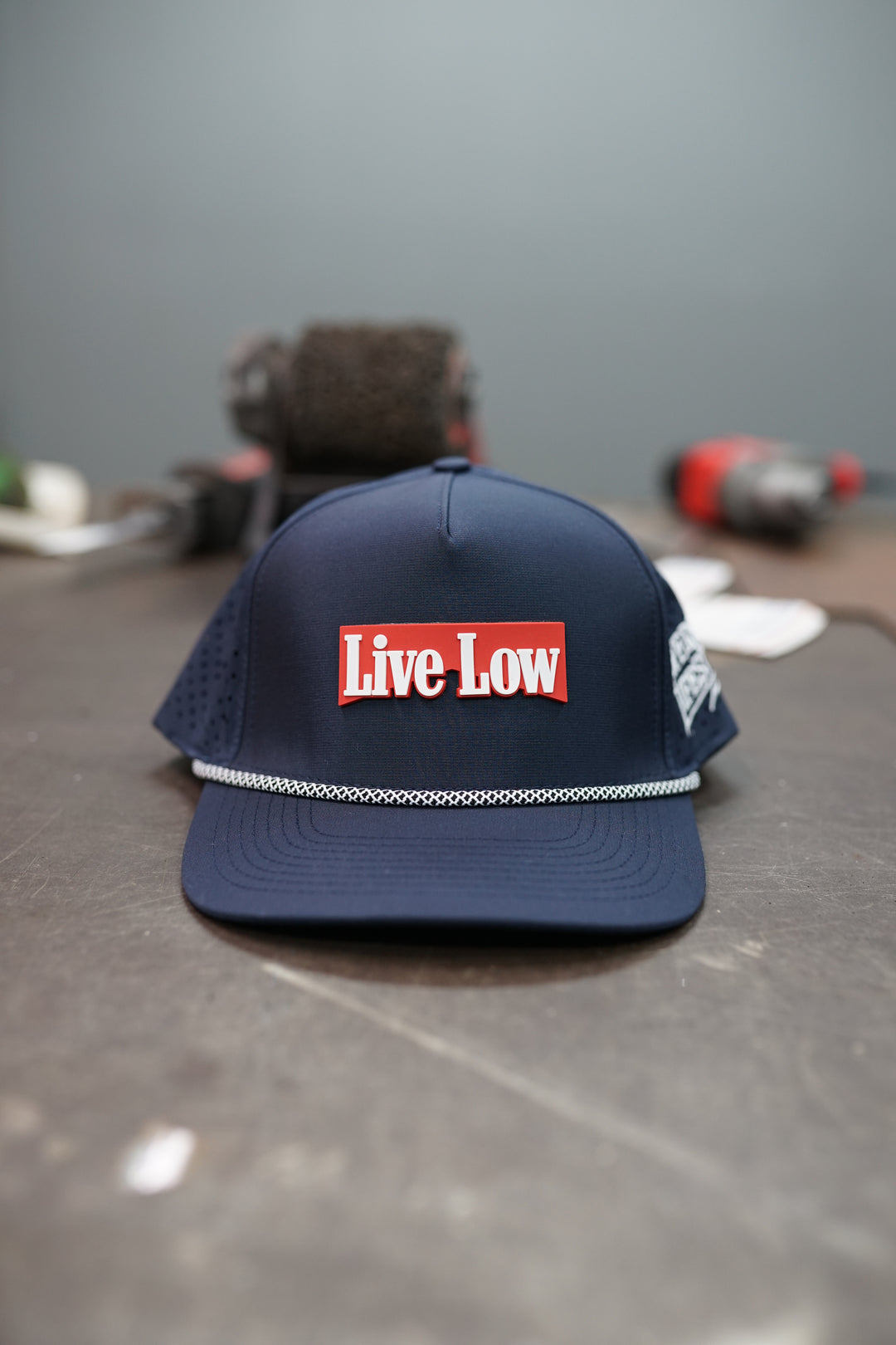 Track Day Rope Hat - Navy