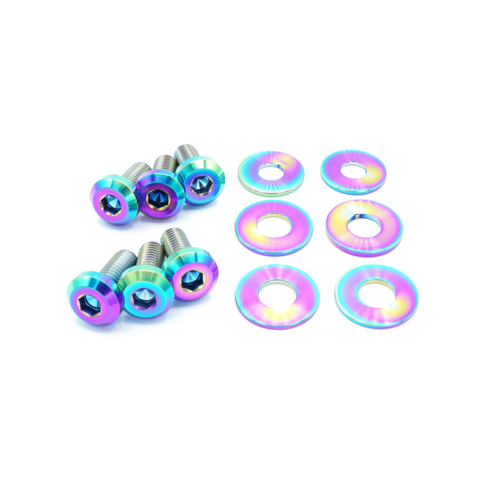 Titanium Hardware Hood Kit - Dodge Charger (2015-2023)